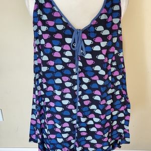 Modcloth teacup print top